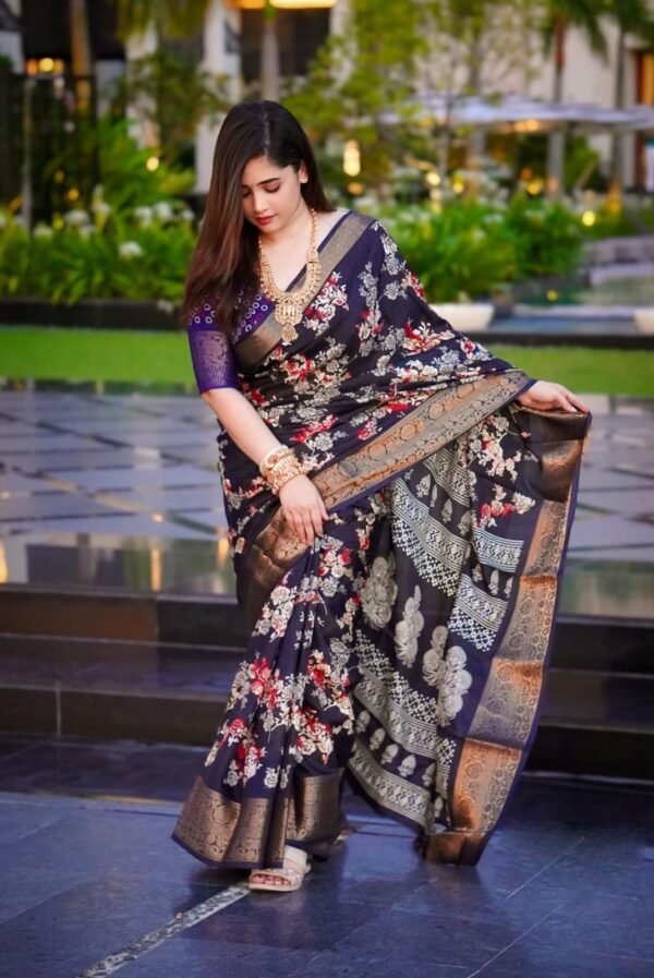 “উন্নত মানের ধুপিয়ান শাড়ি” - Image 3