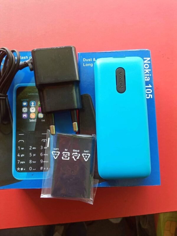 Nokia 105 black and blue (refurbished - Image 5