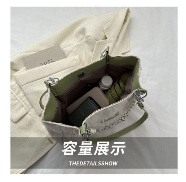Fashionable Large Capacity Tote Bag For Women- RM23 (P-500) - Image 10
