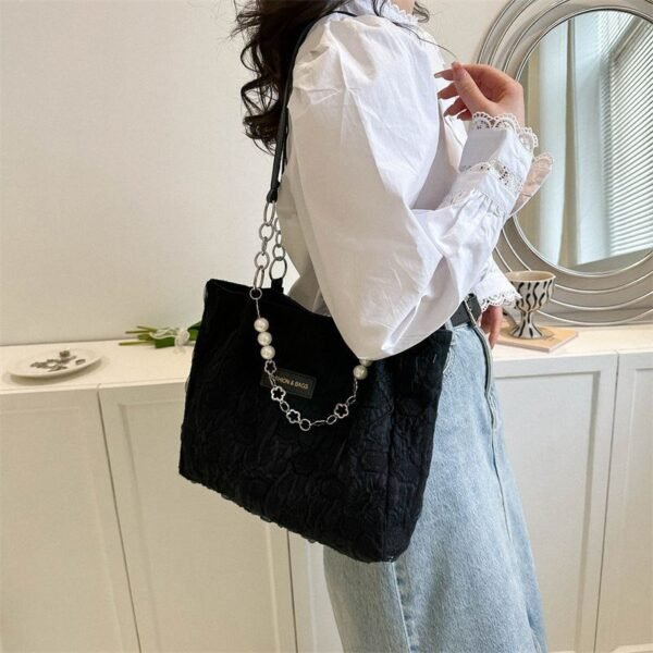 Fashionable Large Capacity Tote Bag For Women- RM23 (P-500) - Image 4