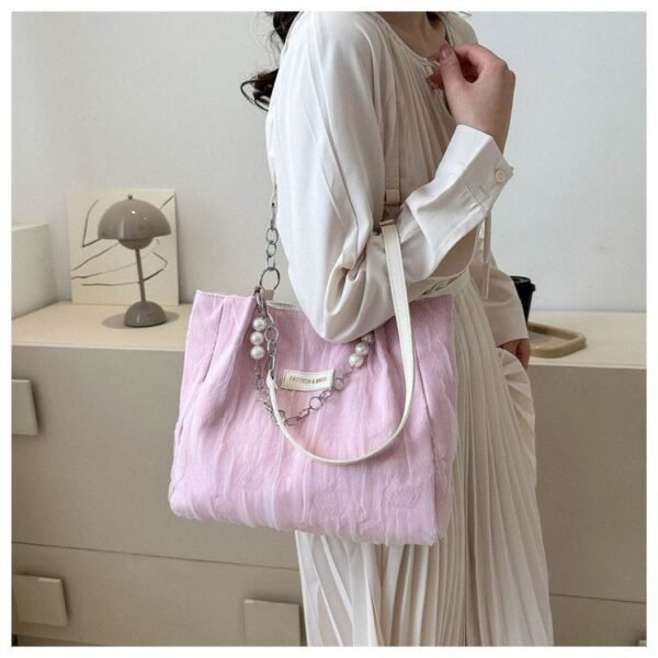Fashionable Large Capacity Tote Bag For Women- RM23 (P-500) - Image 6