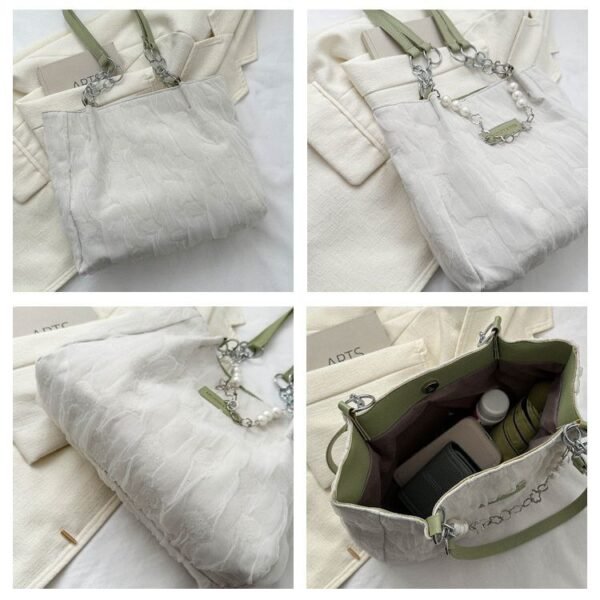 Fashionable Large Capacity Tote Bag For Women- RM23 (P-500) - Image 8