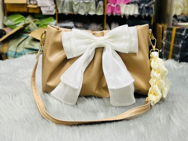 Bags Women's Small New Style Cloud Female Bowknot Fashion All-Match One-Shoulder Mini Bag Ladies Handbag Cross-Body RM78 (P-1377) - Image 5