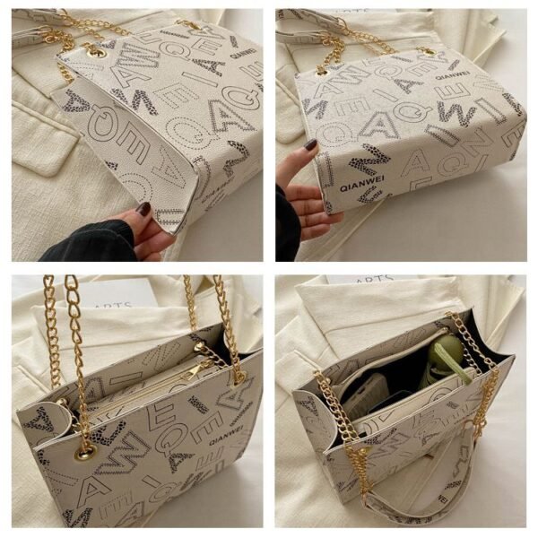 High-quality bag women's summer new fashion outing hand-chain bag large-capacity tote bag RM67 (P-1563) - Image 2