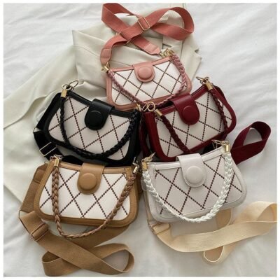 New Trending Jack Bags women's crossbody bag, synthetic leather, squares RM69 (P-1564)