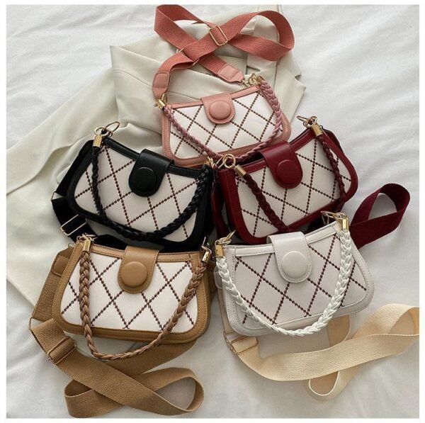 New Trending Jack Bags women's crossbody bag, synthetic leather, squares RM69 (P-1564)