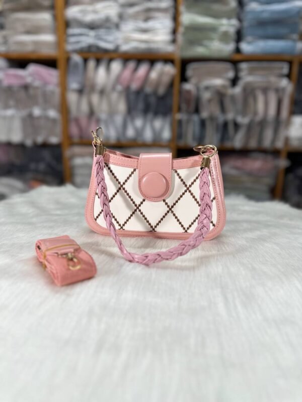 New Trending Jack Bags women's crossbody bag, synthetic leather, squares RM69 (P-1564) - Image 6