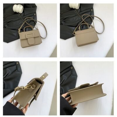 Vegan Leather Stone Pattern Hand Bag Women Shoulder Messenger Bags Luxury Purses and Handbags Ladies RM107 (P-1613)